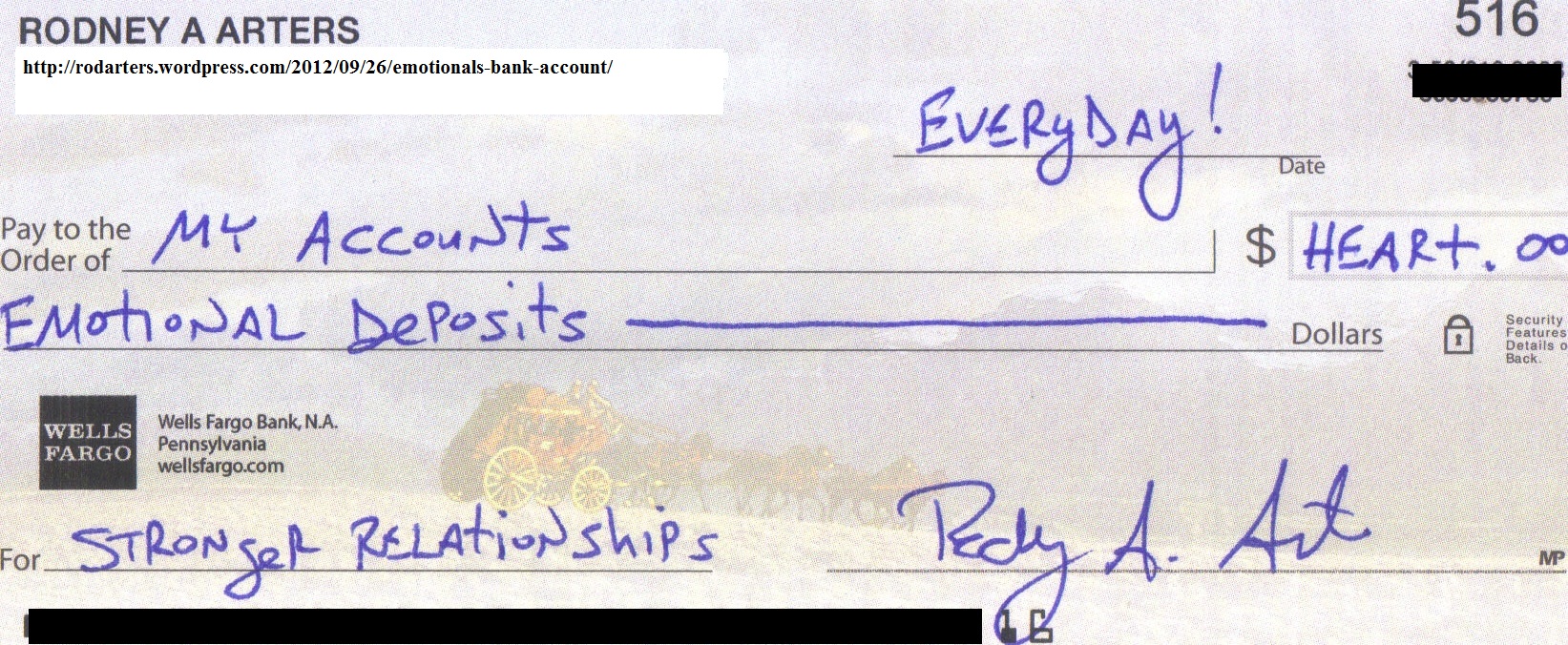 Emotional Bank Accounts â Rod Arters